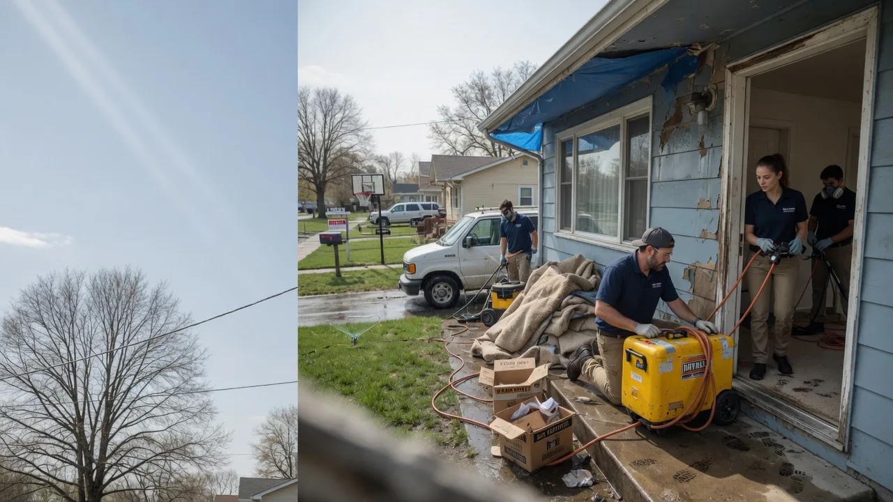 Basement Flood Cleanup in Wakpala, SD near me